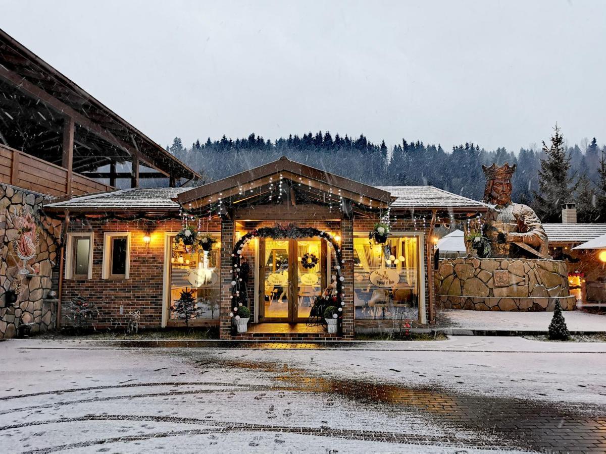 Hotel Popasul Lu' Voda Borşa Exterior foto